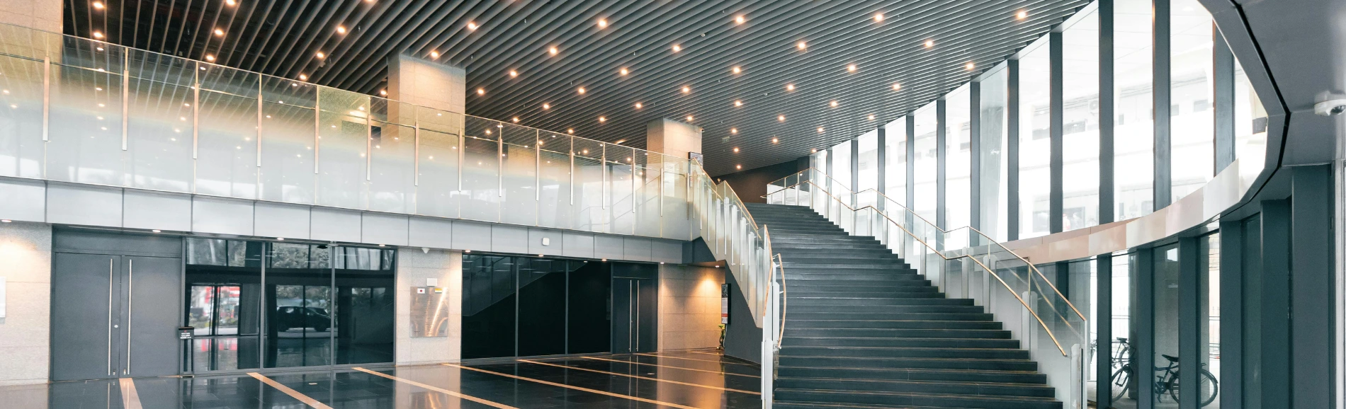 View of a commercial space